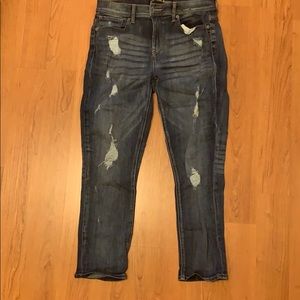 Express cropped leggings - like new